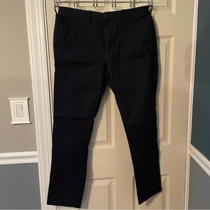 Abercrombie & Fitch Men’s Navy Blue Super Skinny Chinos 36x30